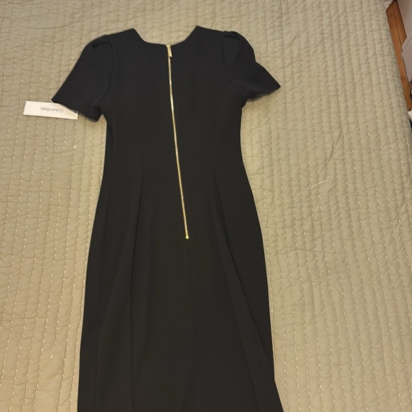 Women’s Calvin Klein Size 2 Black Business Dress - Picture 5 of 5
